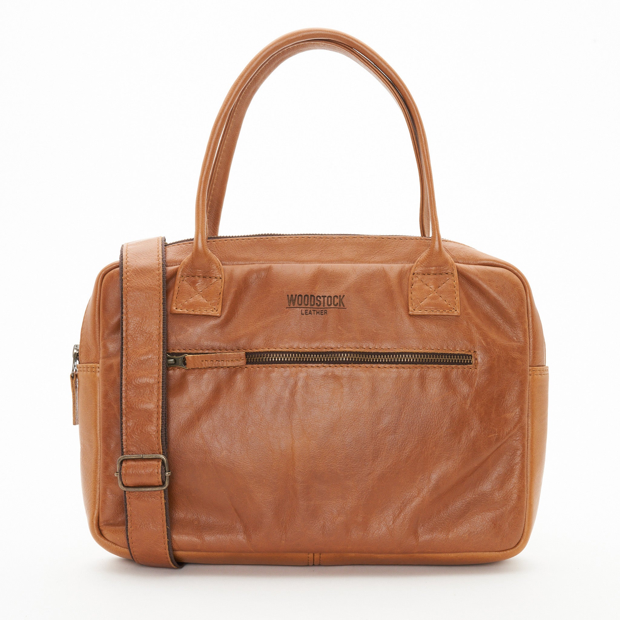 Woodstock leather laptop bag Clearance