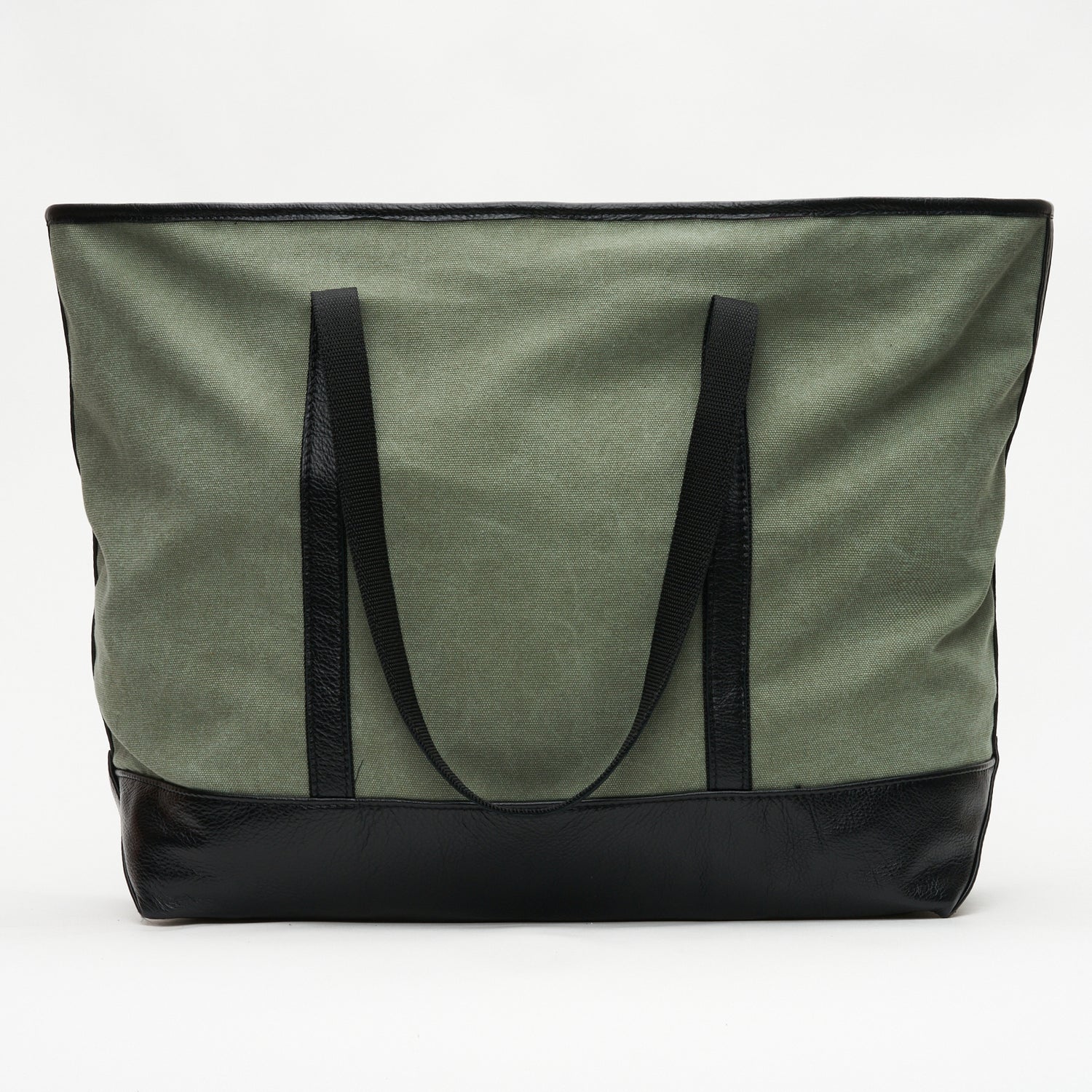 Bushveld Canvas & Leather Two-Tone Weekender Bag