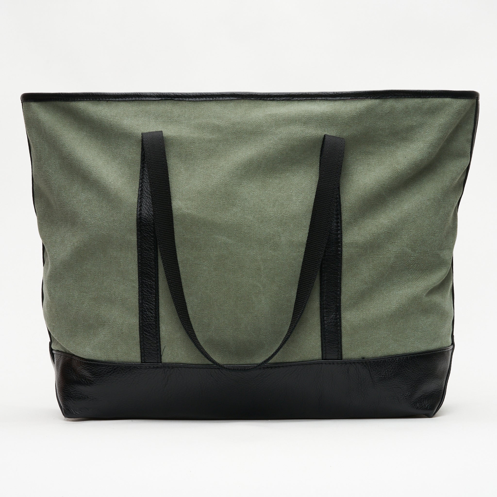 Bushveld Canvas & Leather Two-Tone Weekender Bag