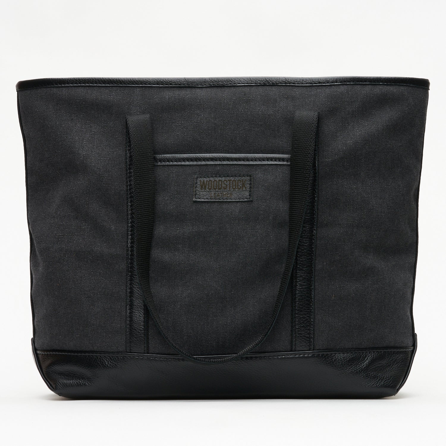Safari Canvas & Leather Two-Tone Tote Bag