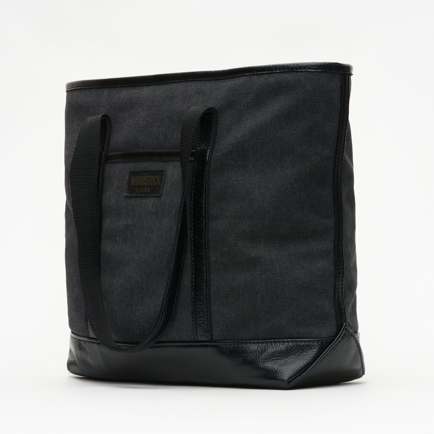 Safari Canvas & Leather Two-Tone Tote Bag