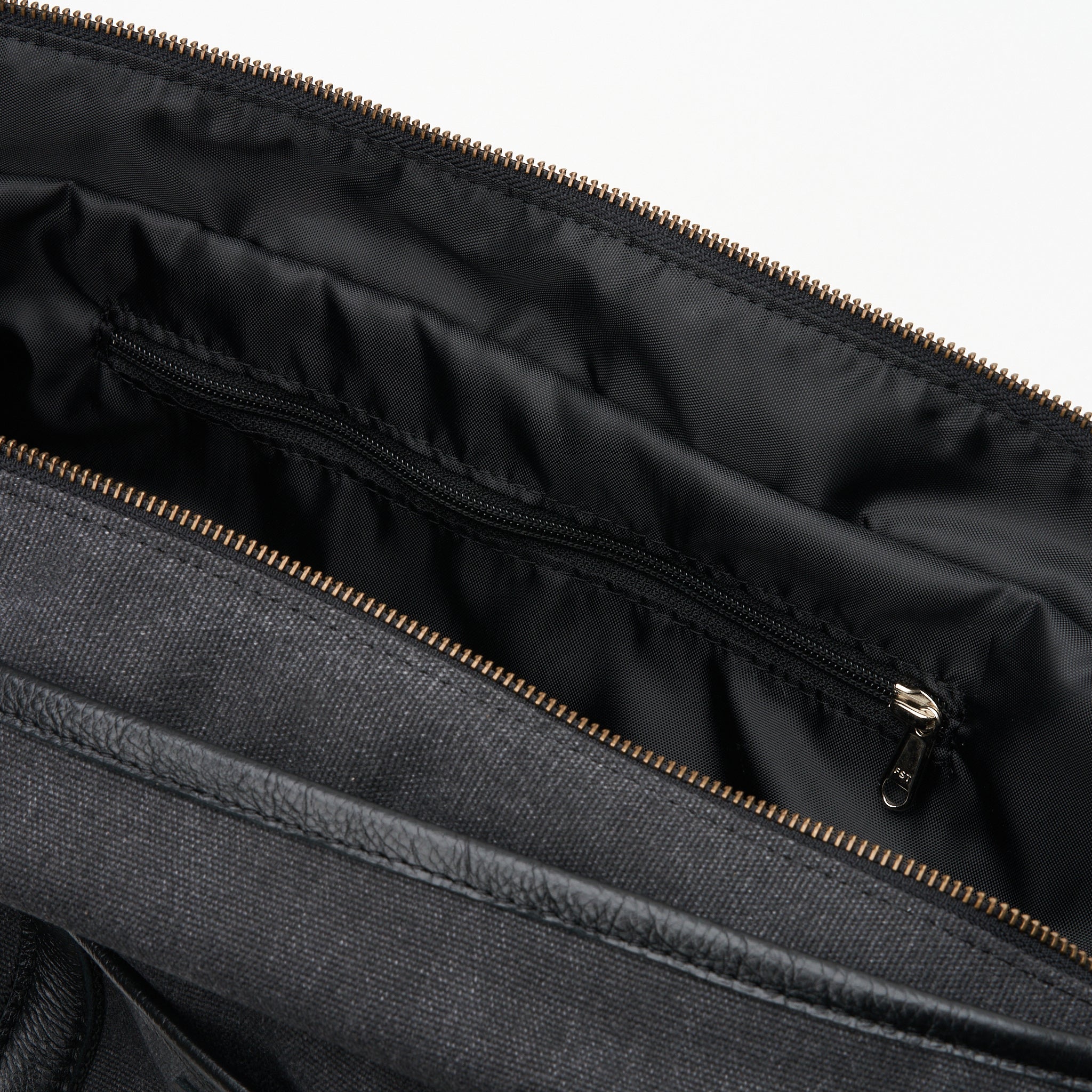 Safari Canvas & Leather Two-Tone Tote Bag