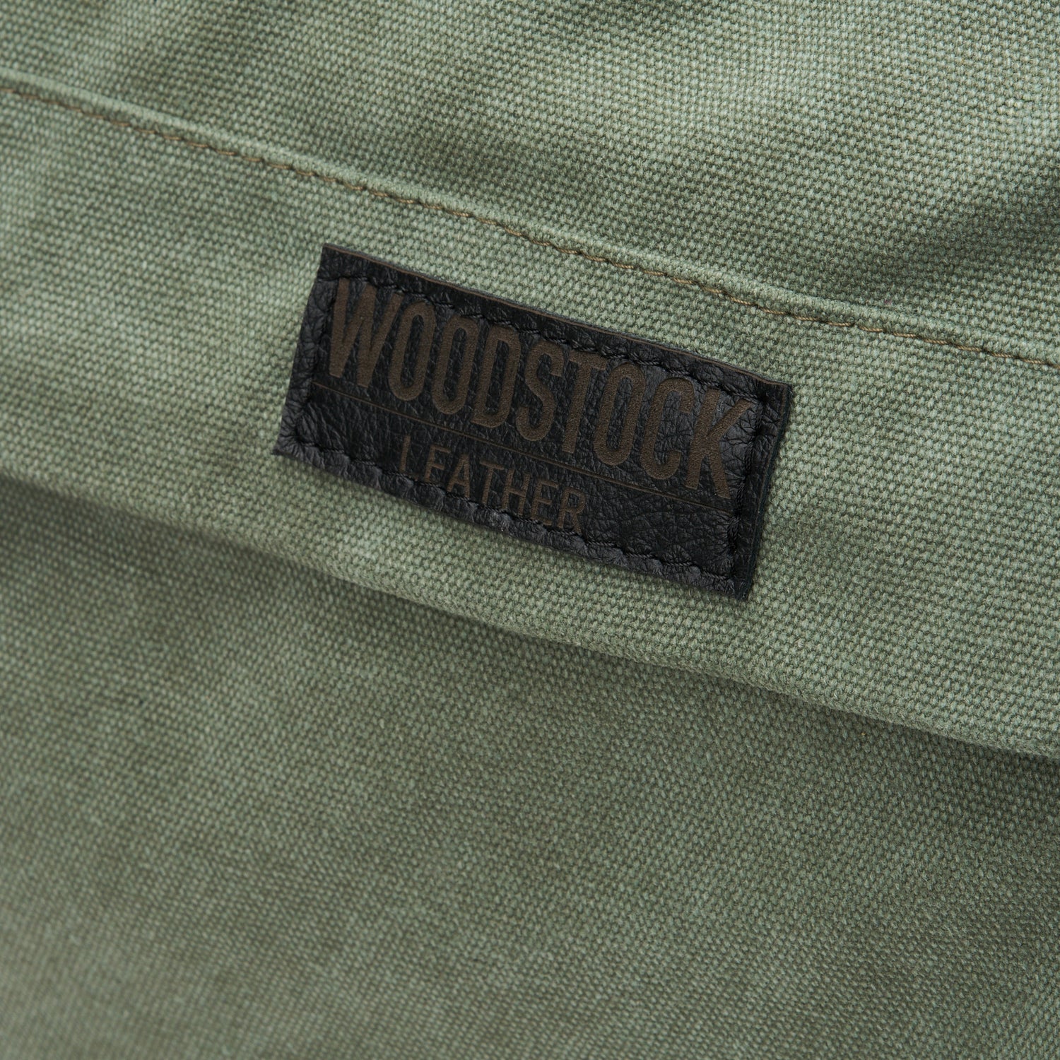Kalahari Canvas & Leather Two-Tone Duffel Bag
