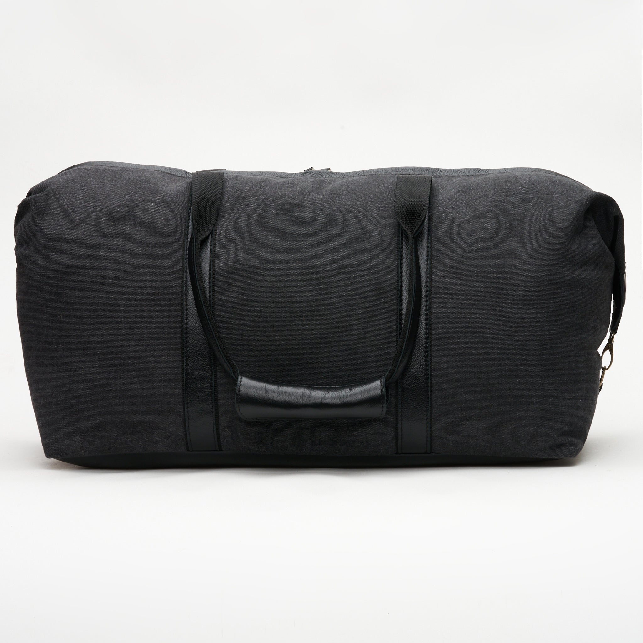 Kalahari Canvas & Leather Two-Tone Duffel Bag