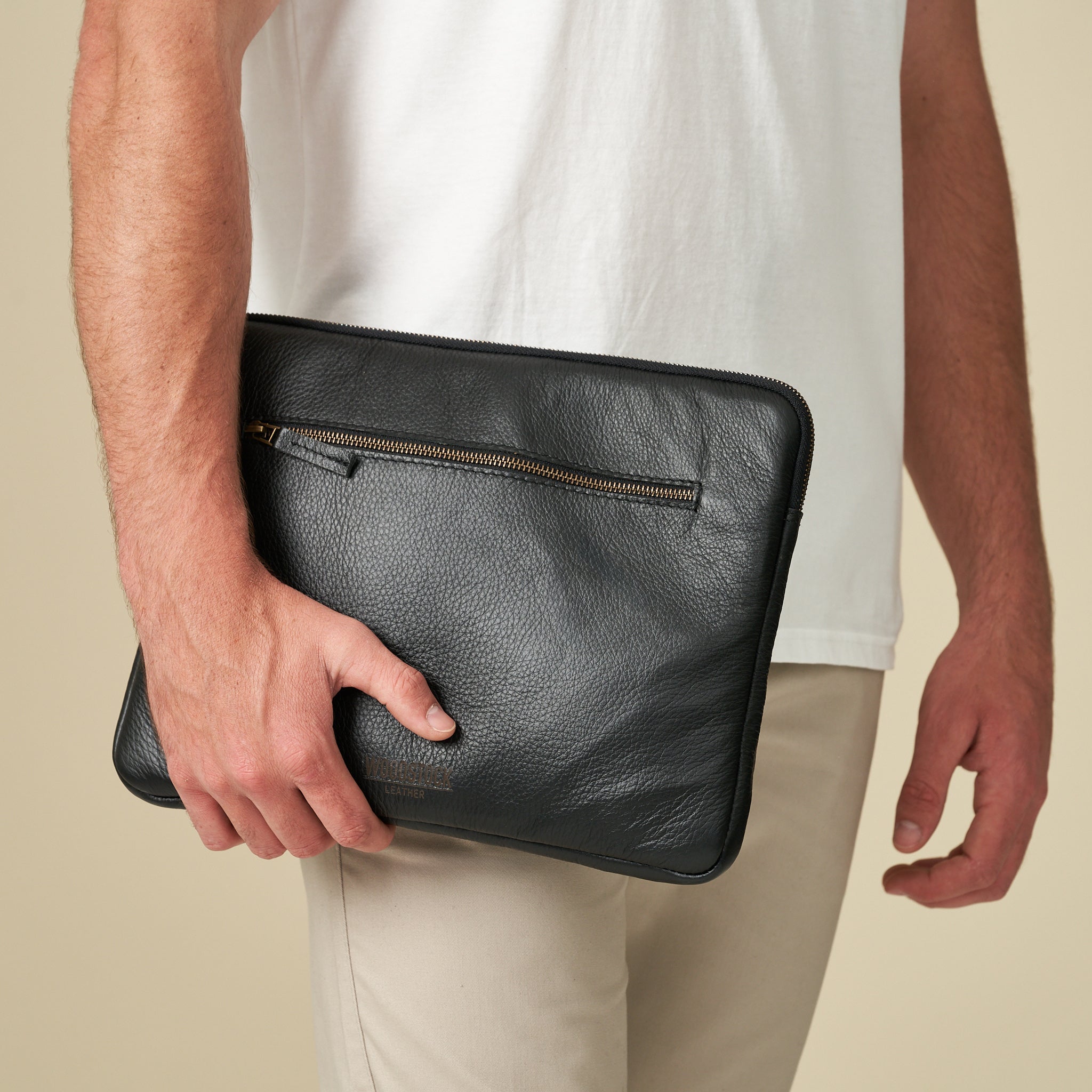 Andy Padded Laptop Sleeve - Woodstock Leather