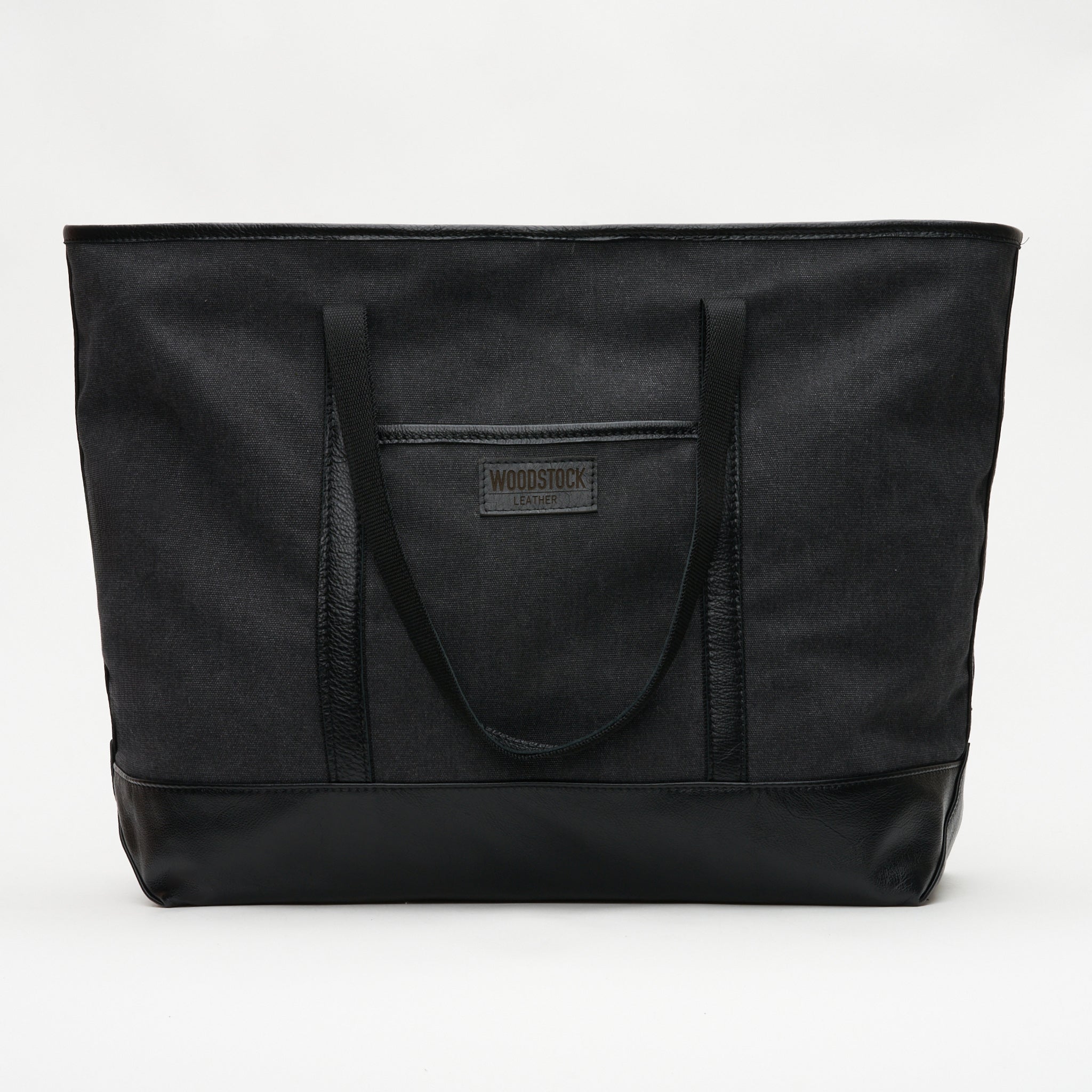 Bushveld Canvas & Leather Two-Tone Weekender Bag - Woodstock Leather