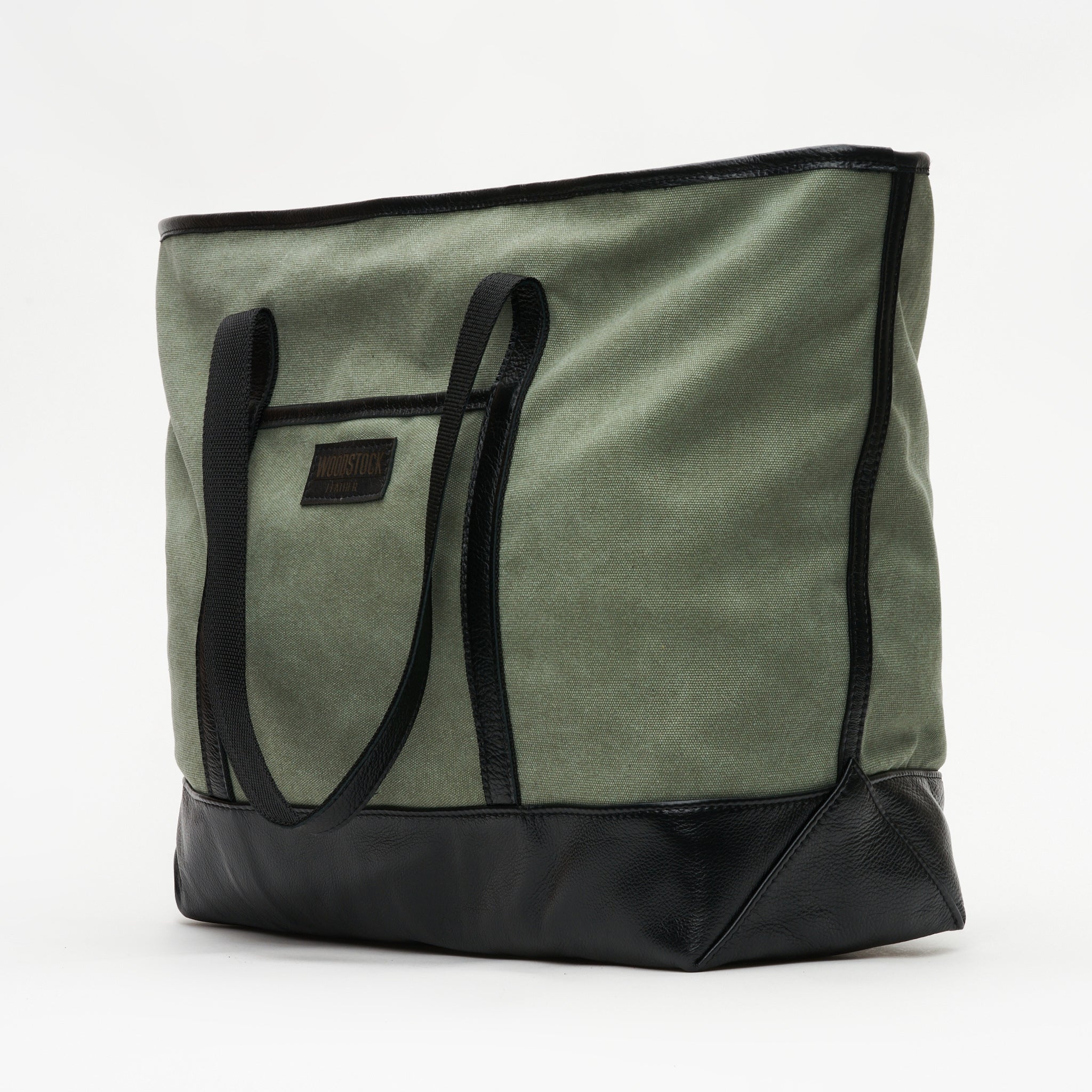 Bushveld Canvas & Leather Two-Tone Weekender Bag - Woodstock Leather