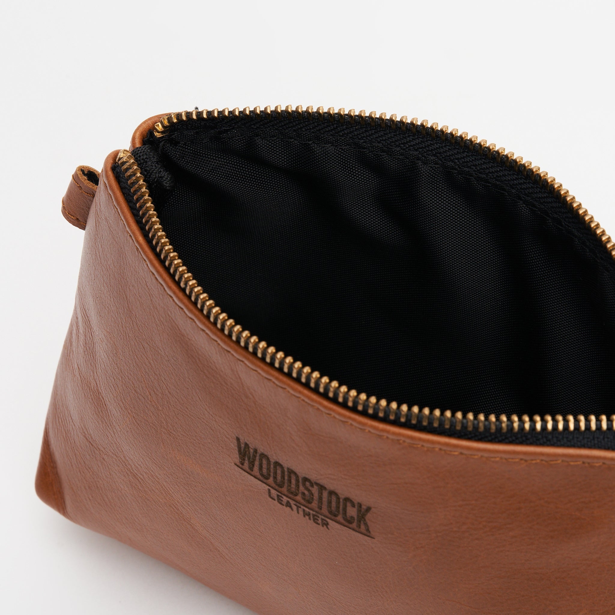 Charlie Small Cosmetic Bag - Woodstock Leather