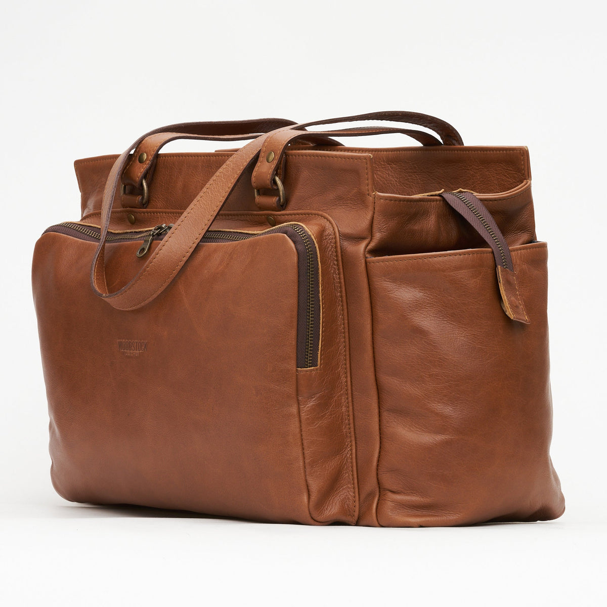 Charlotte Nappy Bag - Woodstock Leather