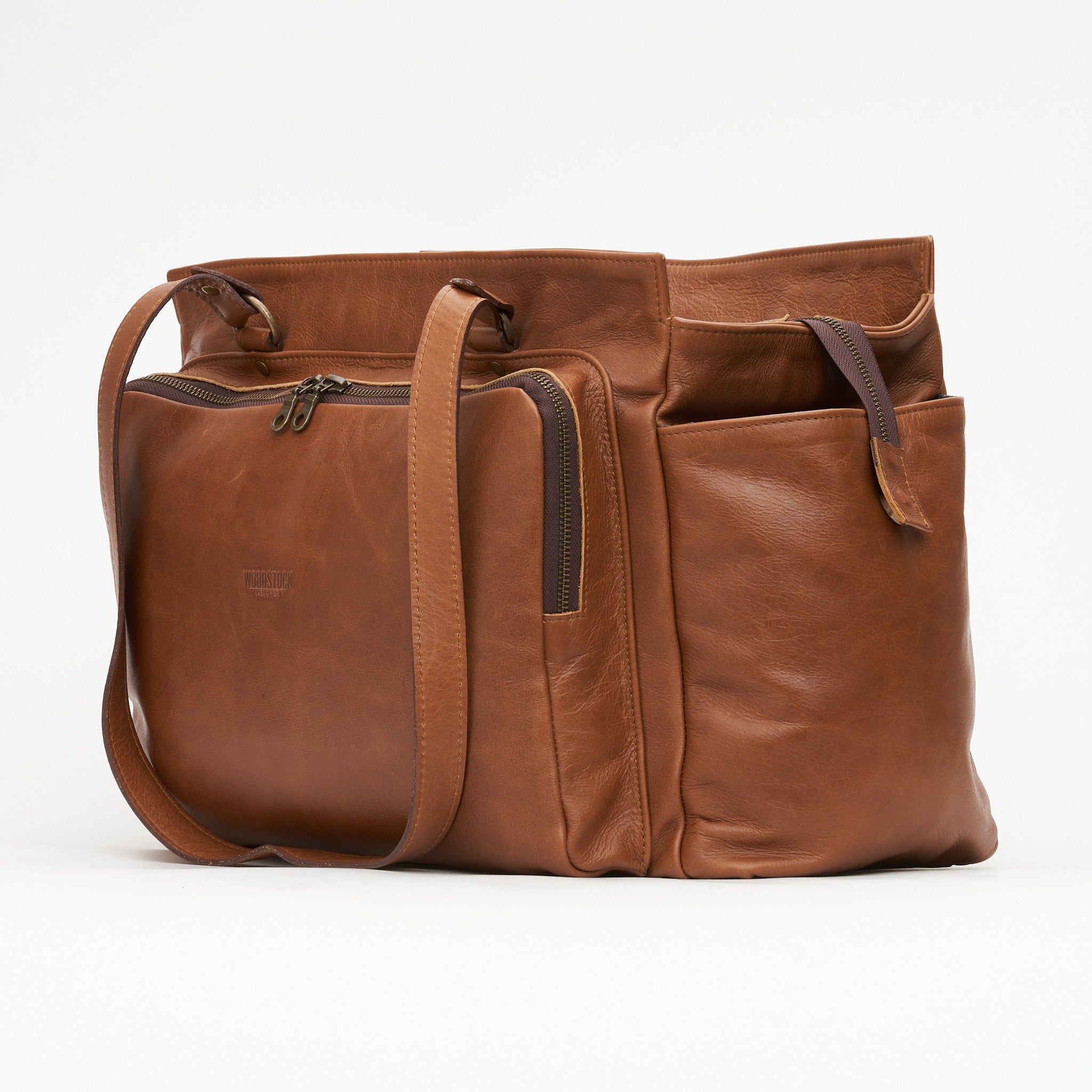 Charlotte Nappy Bag - Woodstock Leather
