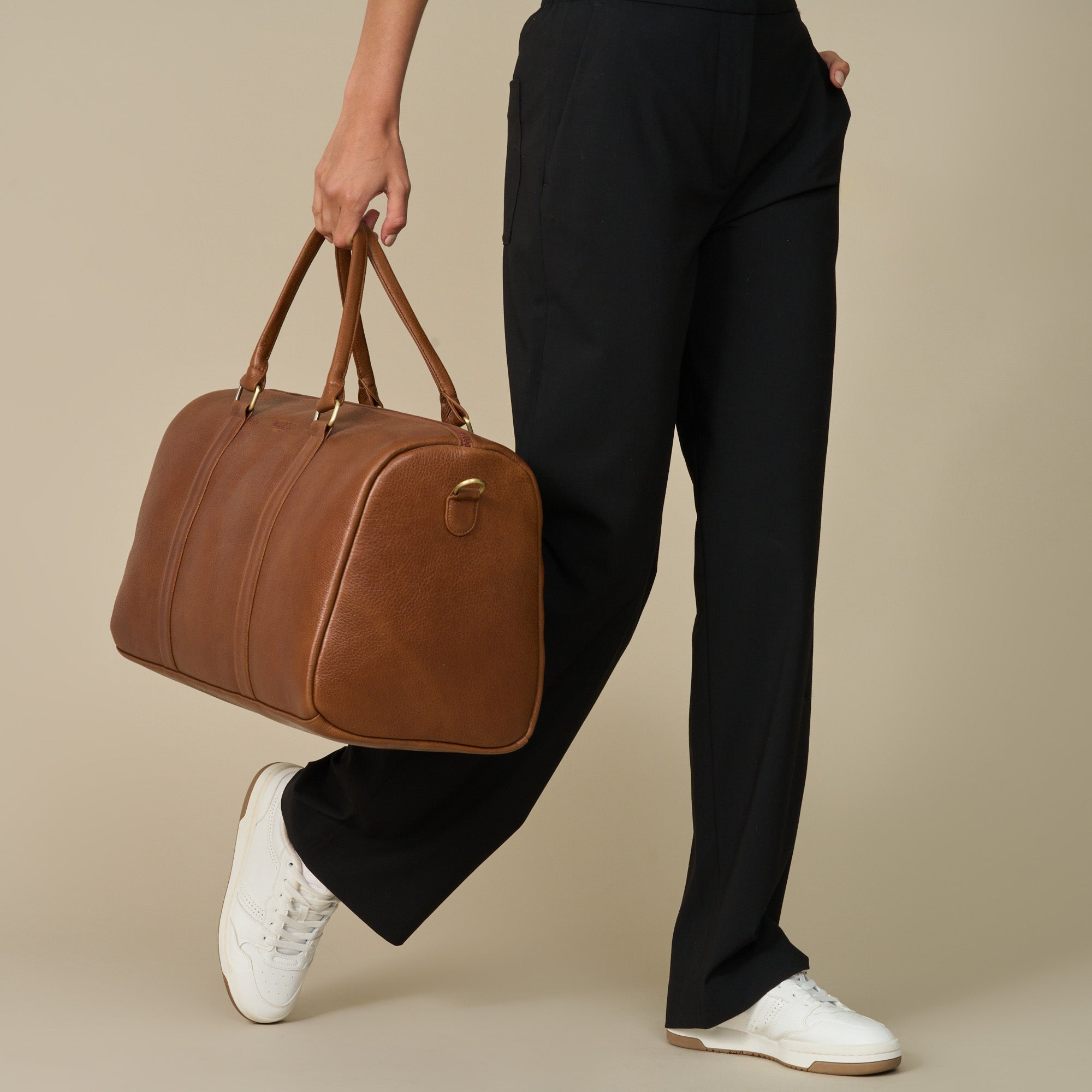Monaco Weekender Duffel Bag - Woodstock Leather