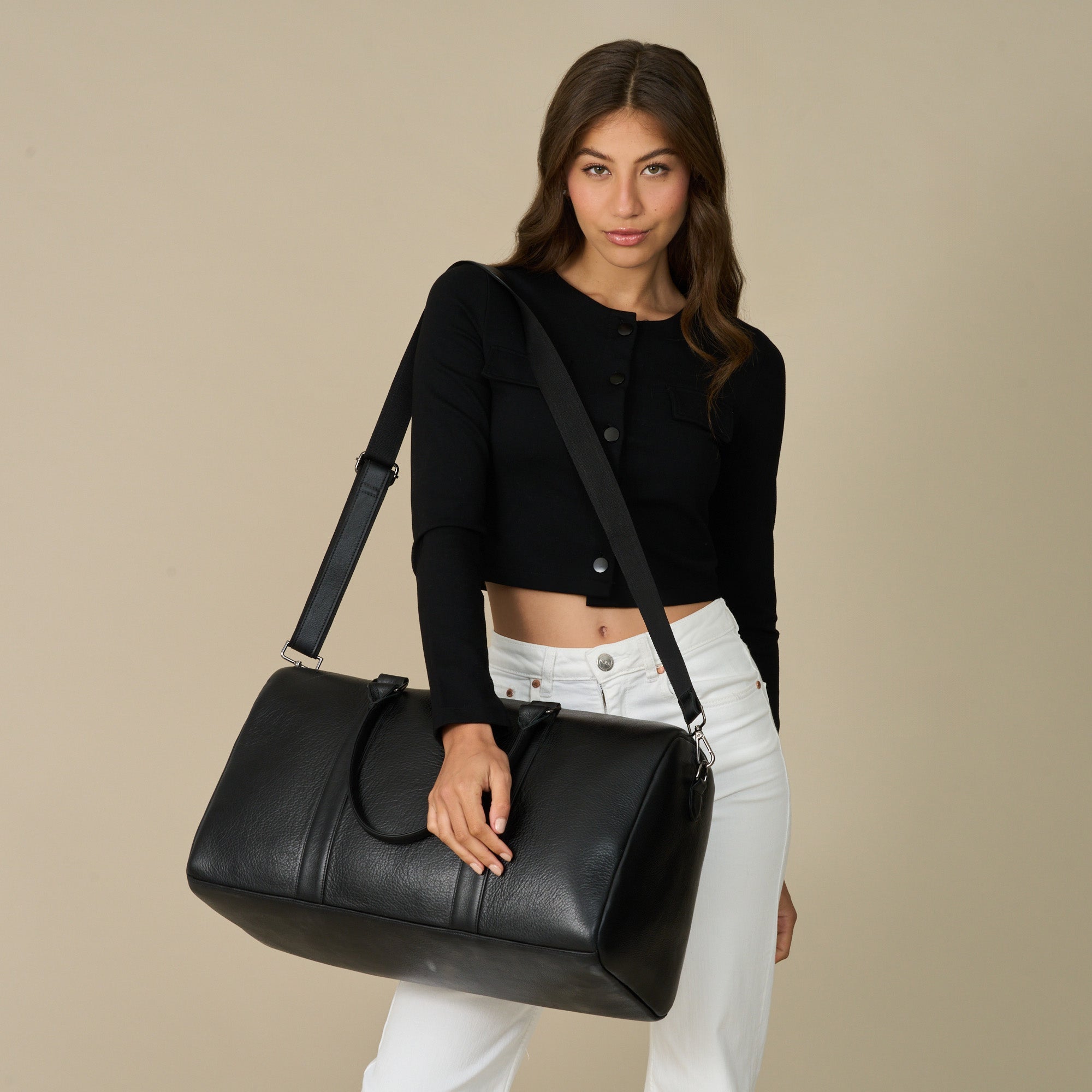 Monaco Weekender Duffel Bag - Woodstock Leather