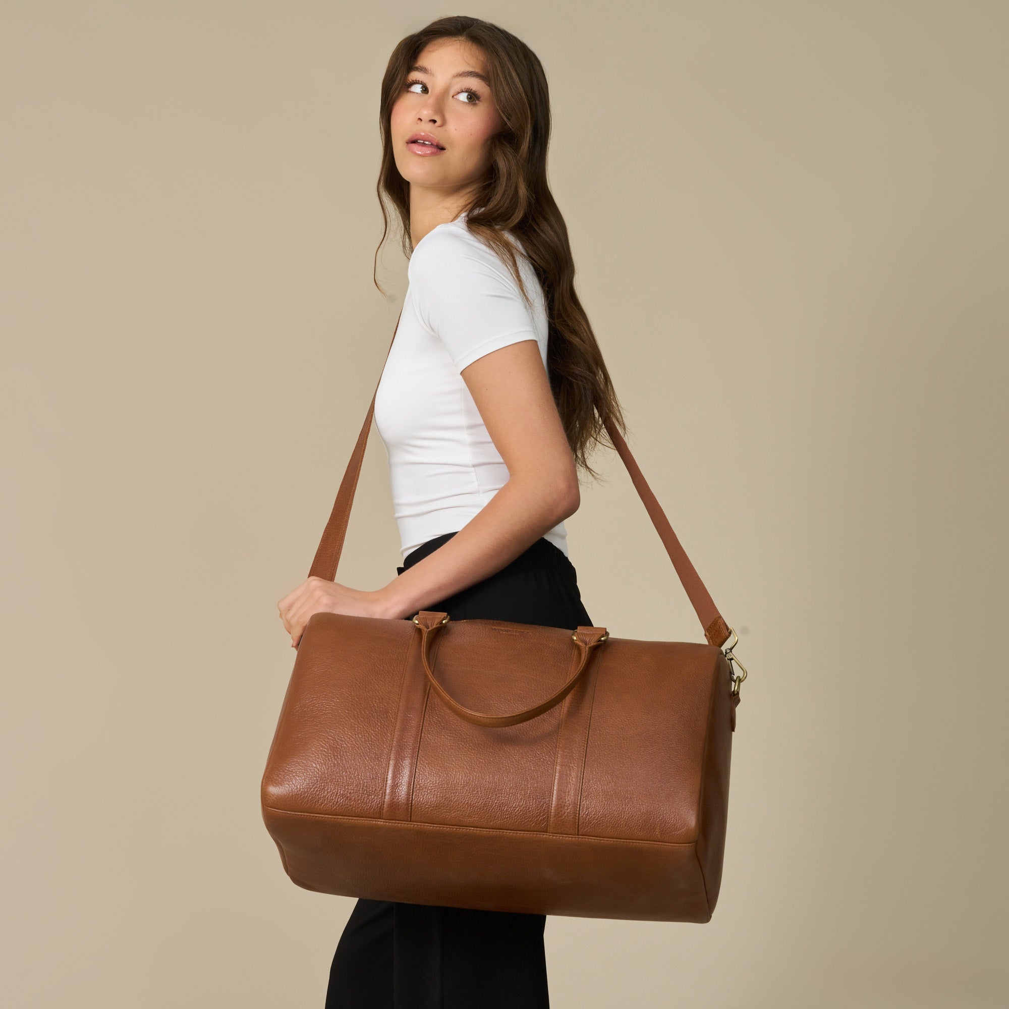 Monaco Weekender Duffel Bag - Woodstock Leather