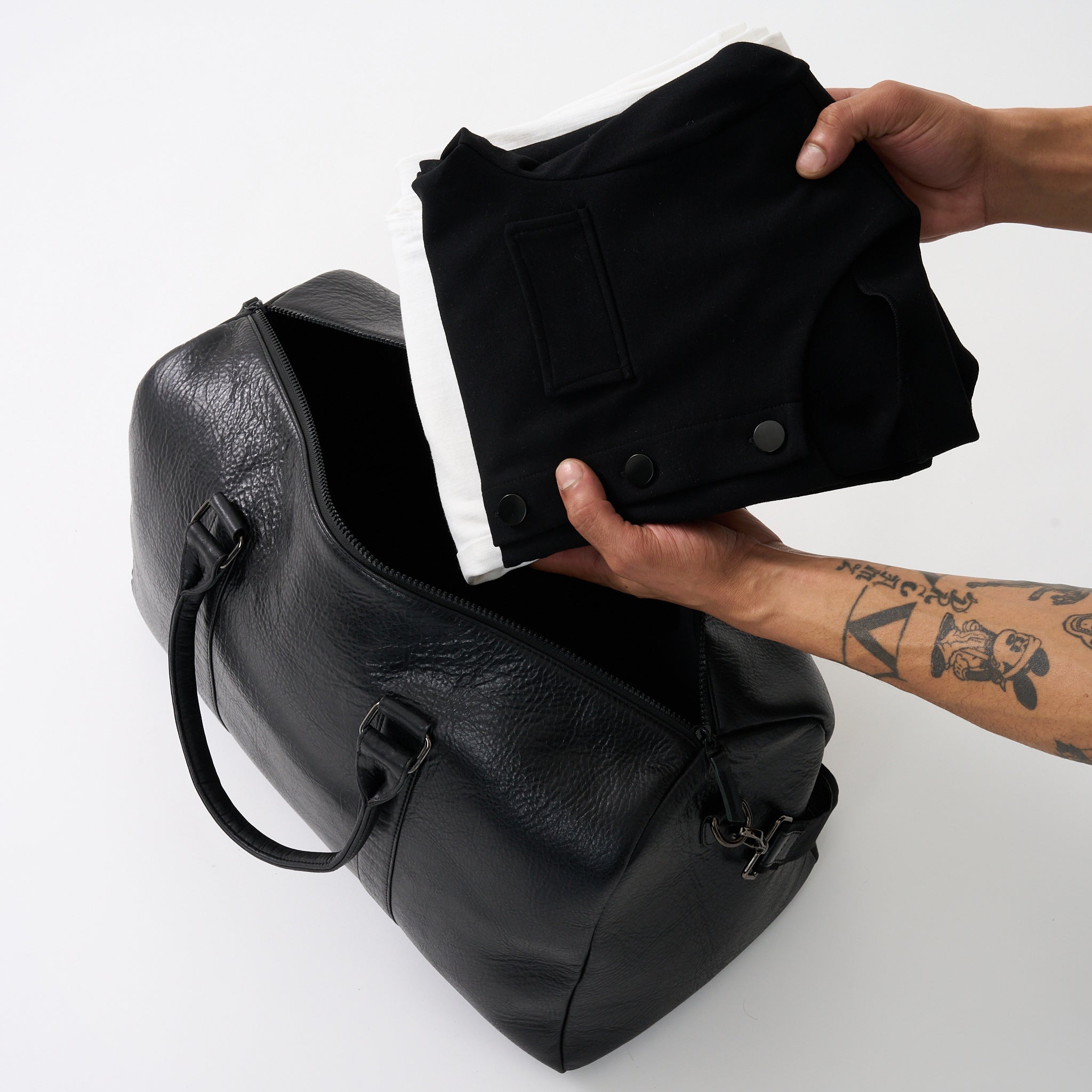 Monaco Weekender Duffel Bag - Woodstock Leather