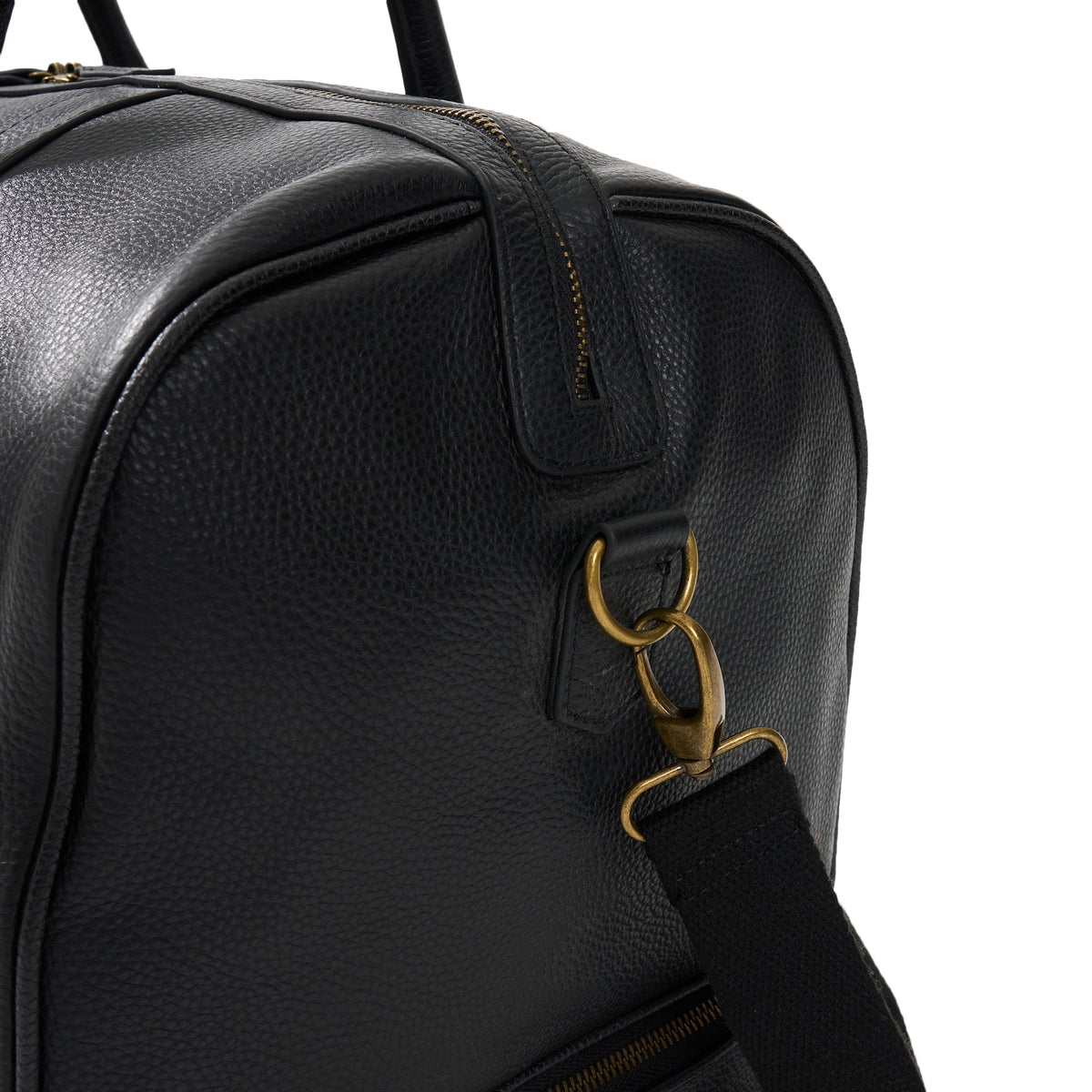 Sterling Double-Layered Weekend Bag With Shoe Compartment - Woodstock Leather
