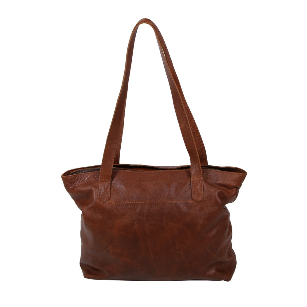 Exterior 2-in-1 Elle Shopper Bag-Pecan