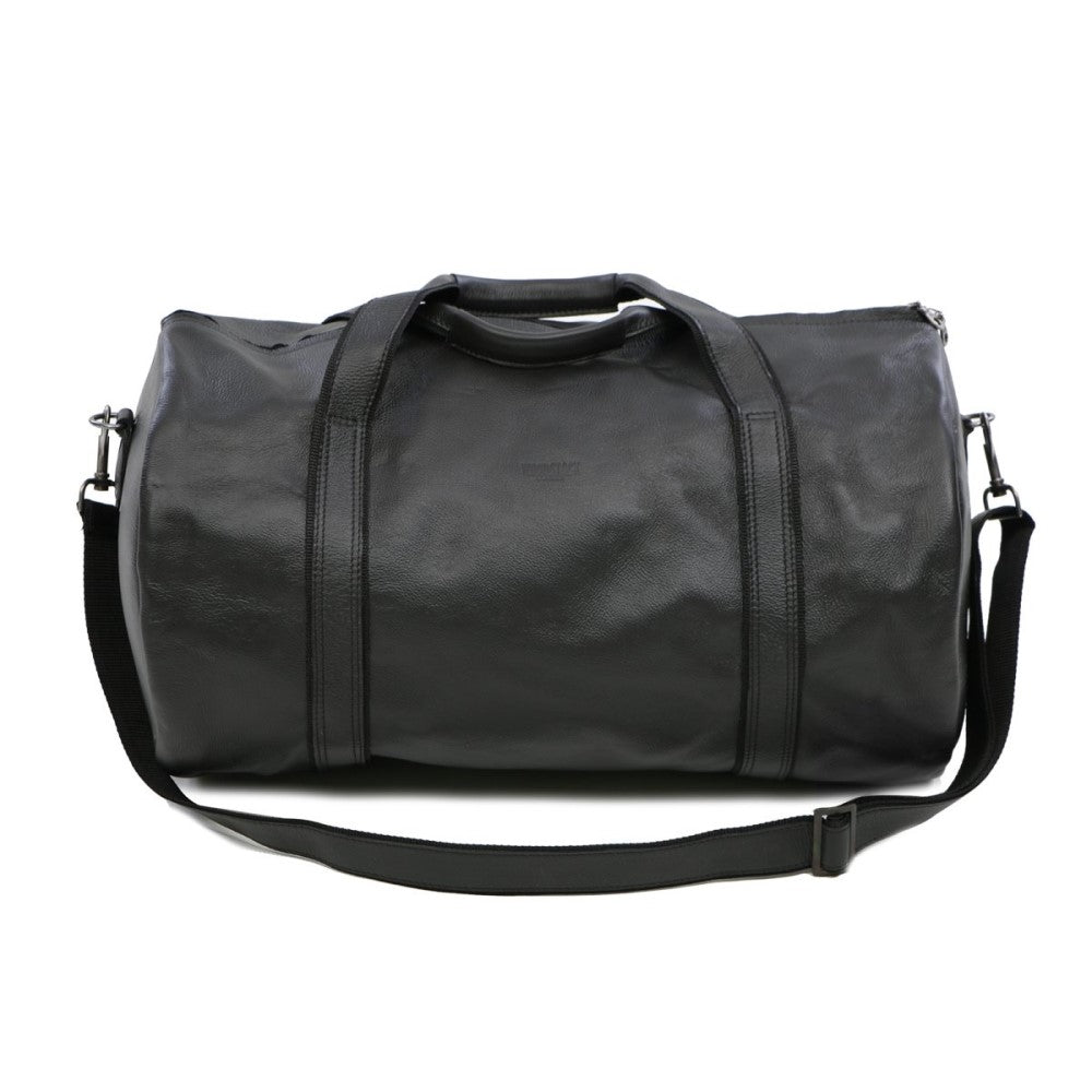External front view of Ashton Duffel Bag-Black