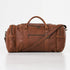 Full front view of Finn Old School Duffel Bag - Pecan