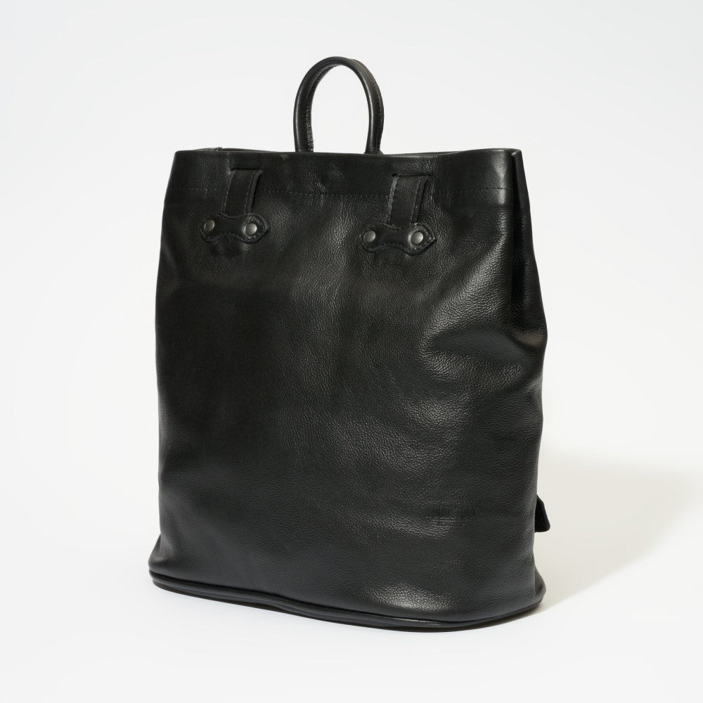 Front view of Haley Backpack-Black