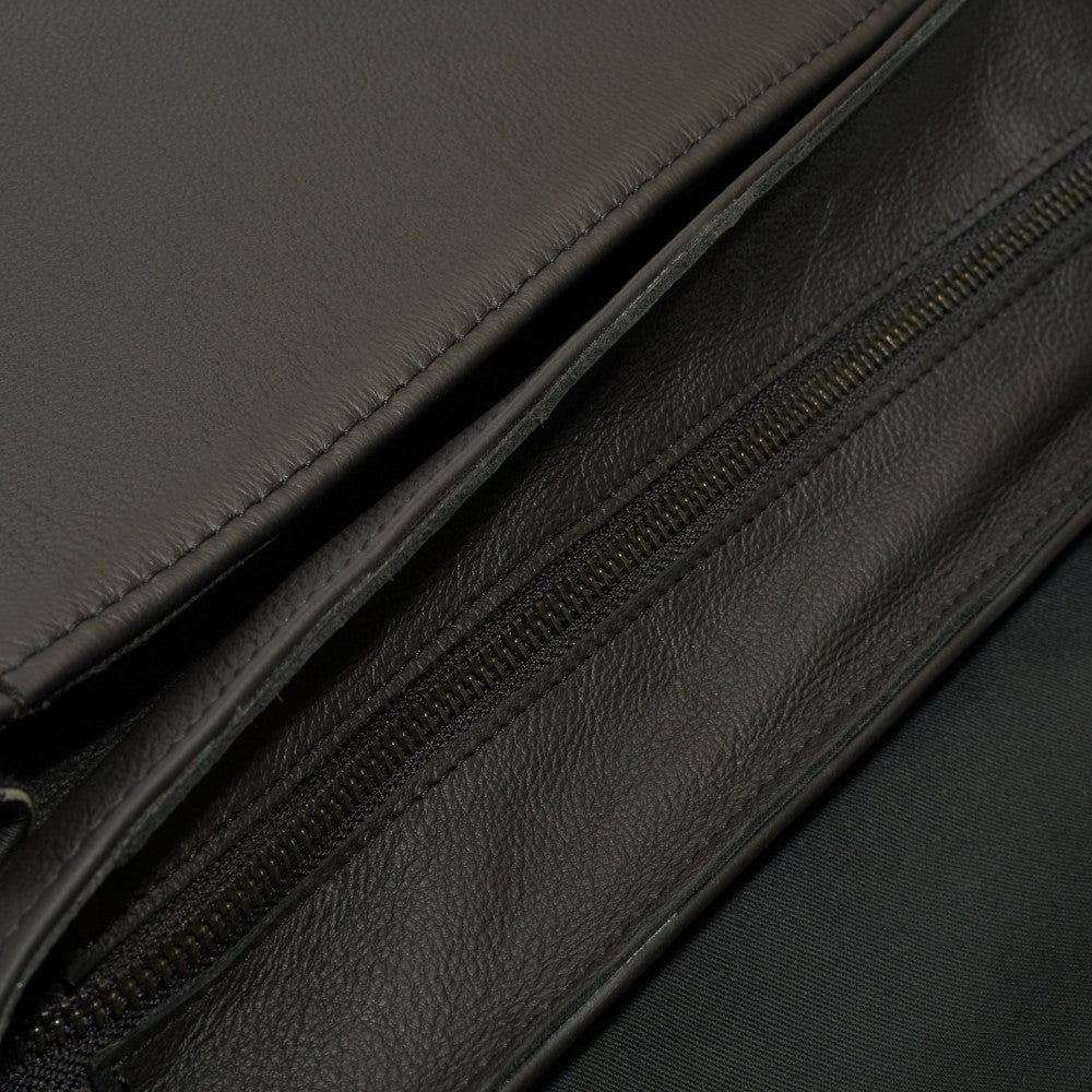 Zipper on Peyton 15" Laptop Backpack - Black