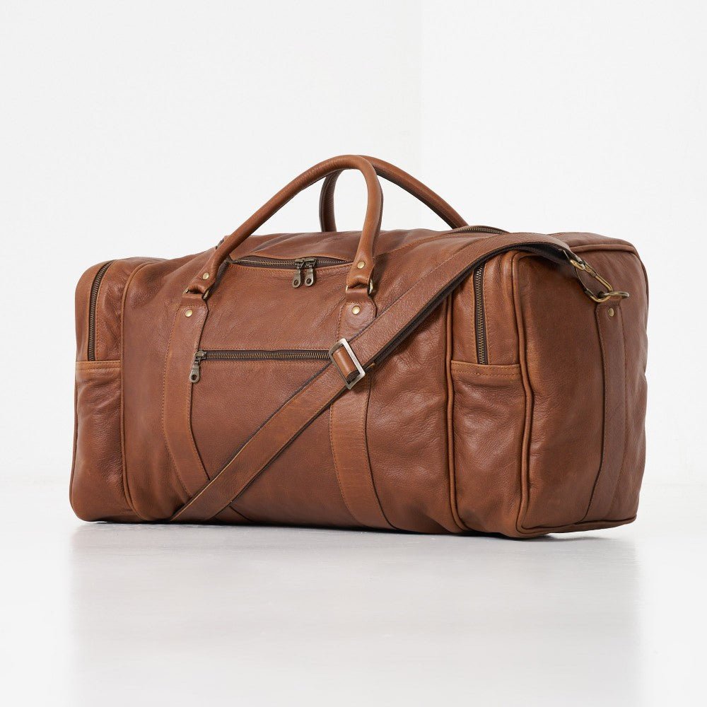 Finn Old School Duffel Bag - Woodstock Leather