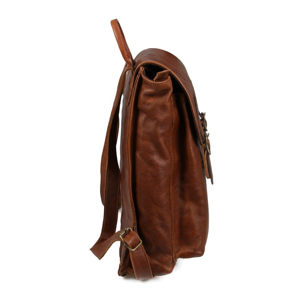 Peyton 15" Laptop Backpack - Woodstock Leather