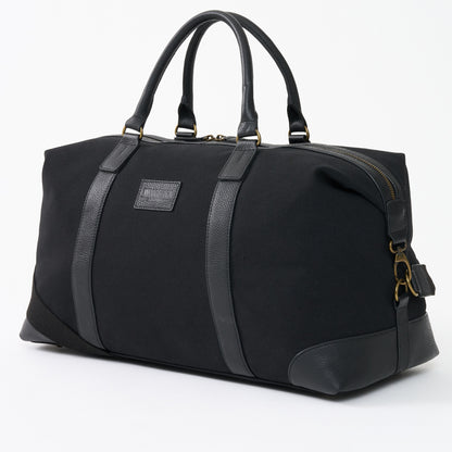 Leather and Canvas Oxford Duffel Bag