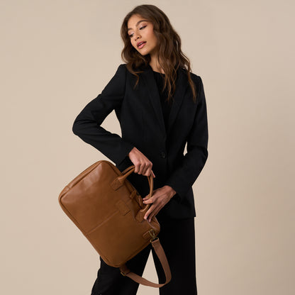 Soho Leather Laptop Bag