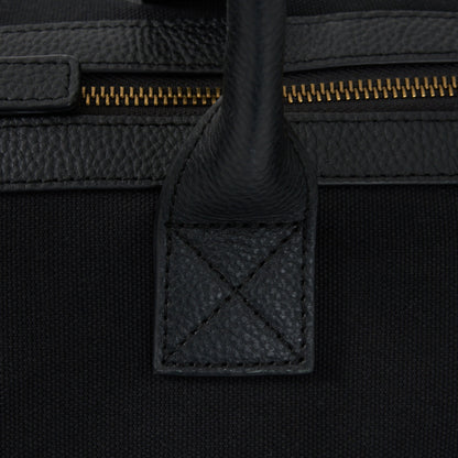 Hudson Canvas and Leather Weekender Bag