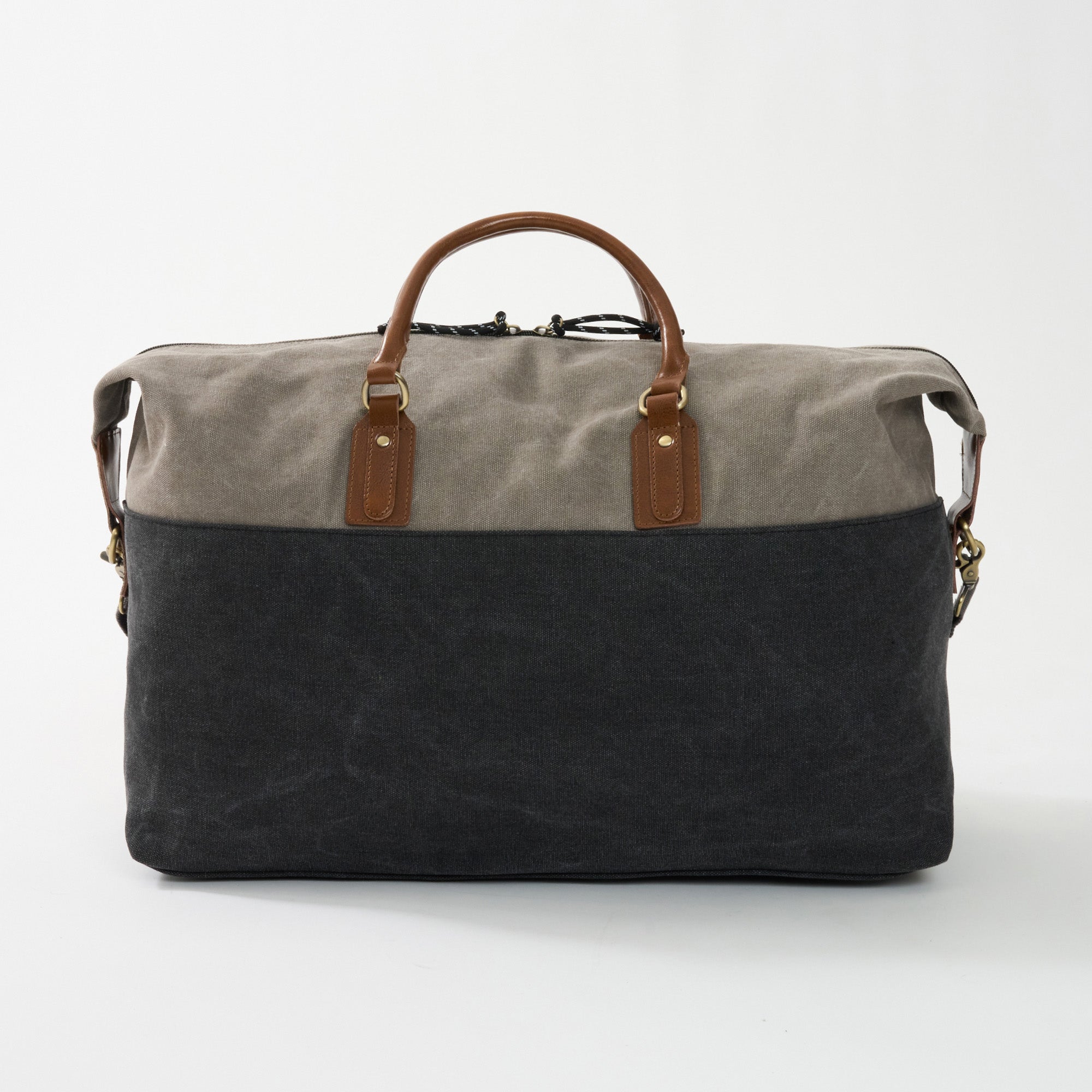 Dallas Two-tone Premium Canvas and Leather Weekend Bag