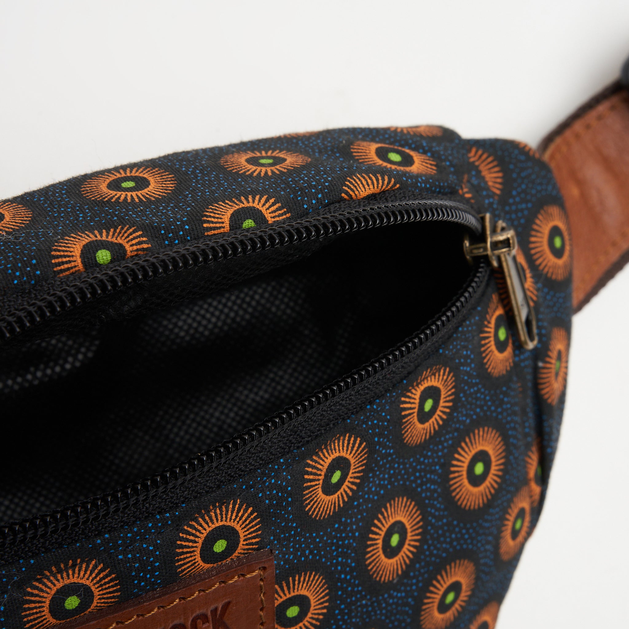 Reece ShweShwe Print Moonbag