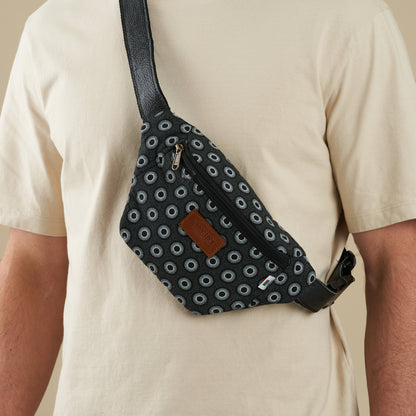 Reece ShweShwe Print Moonbag