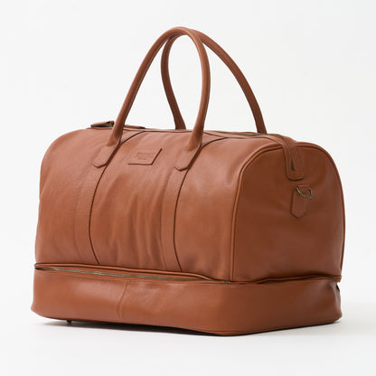 Sterling Double-Layered Weekend Bag With Shoe Compartment