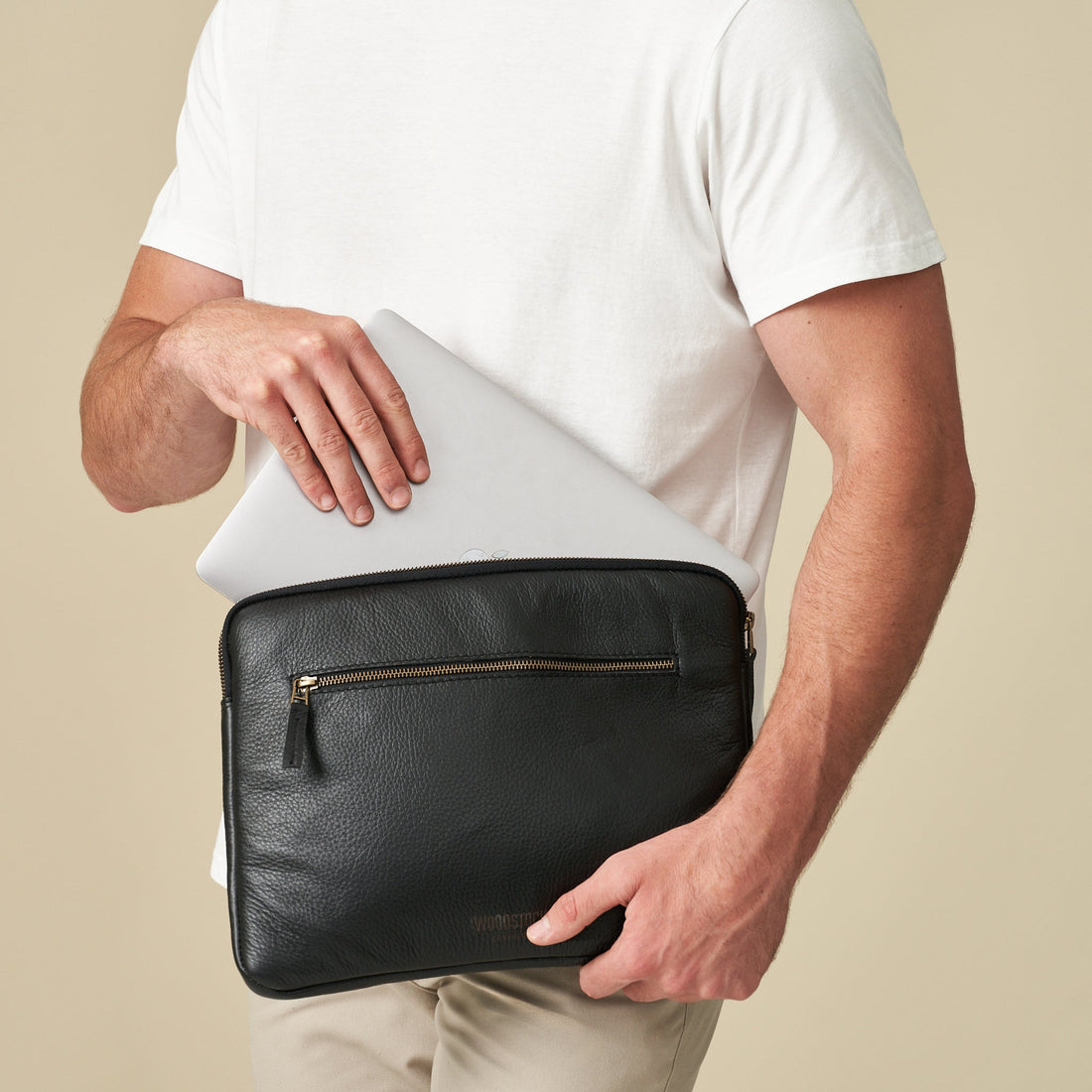 Andy Padded Laptop Sleeve - Woodstock Leather