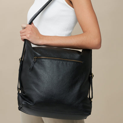 Avery 2 in 1 Handbag and Backpack - Woodstock Leather