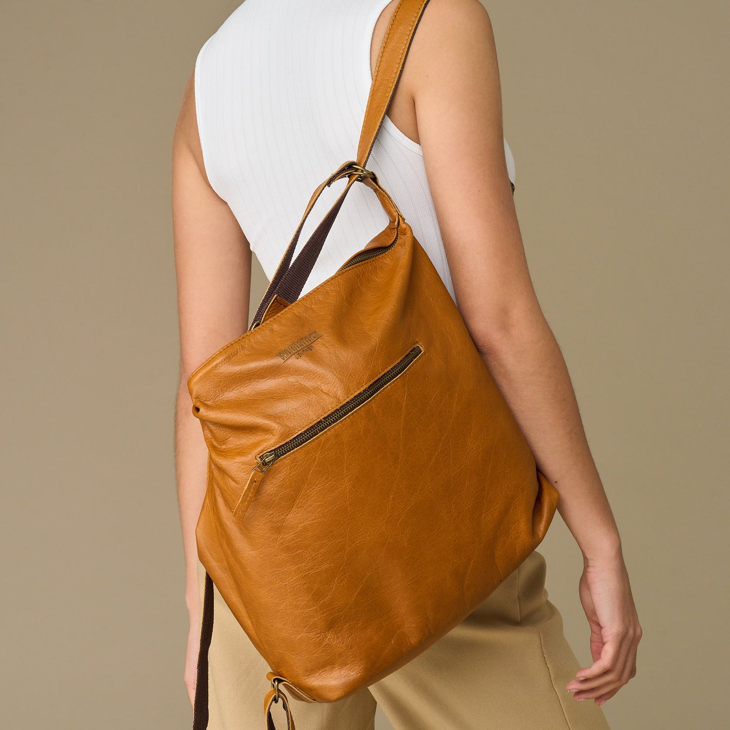 Avery 2 in 1 Handbag and Backpack - Woodstock Leather