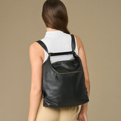 Avery 2 in 1 Handbag and Backpack - Woodstock Leather
