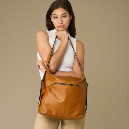 Avery 2 in 1 Handbag and Backpack - Woodstock Leather