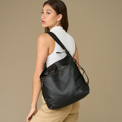 Avery 2 in 1 Handbag and Backpack - Woodstock Leather