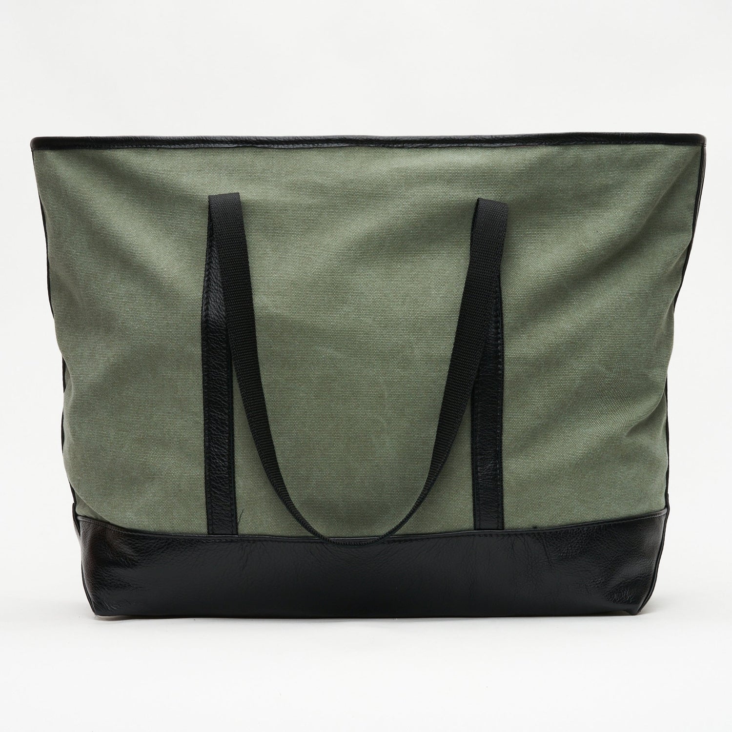 Bushveld Canvas &amp; Leather Two-Tone Weekender Bag - Woodstock Leather