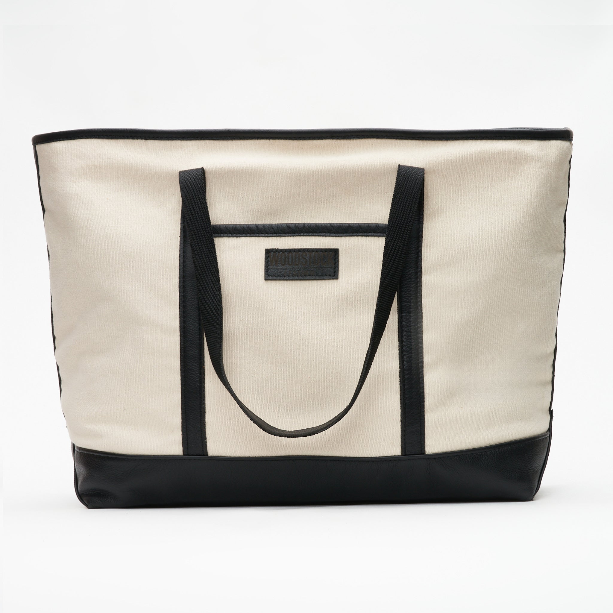 Bushveld Canvas &amp; Leather Two-Tone Weekender Bag - Woodstock Leather