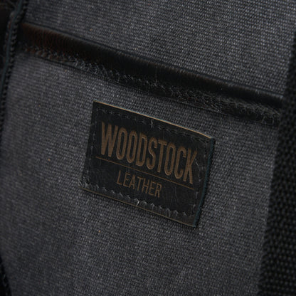 Bushveld Canvas &amp; Leather Two-Tone Weekender Bag - Woodstock Leather