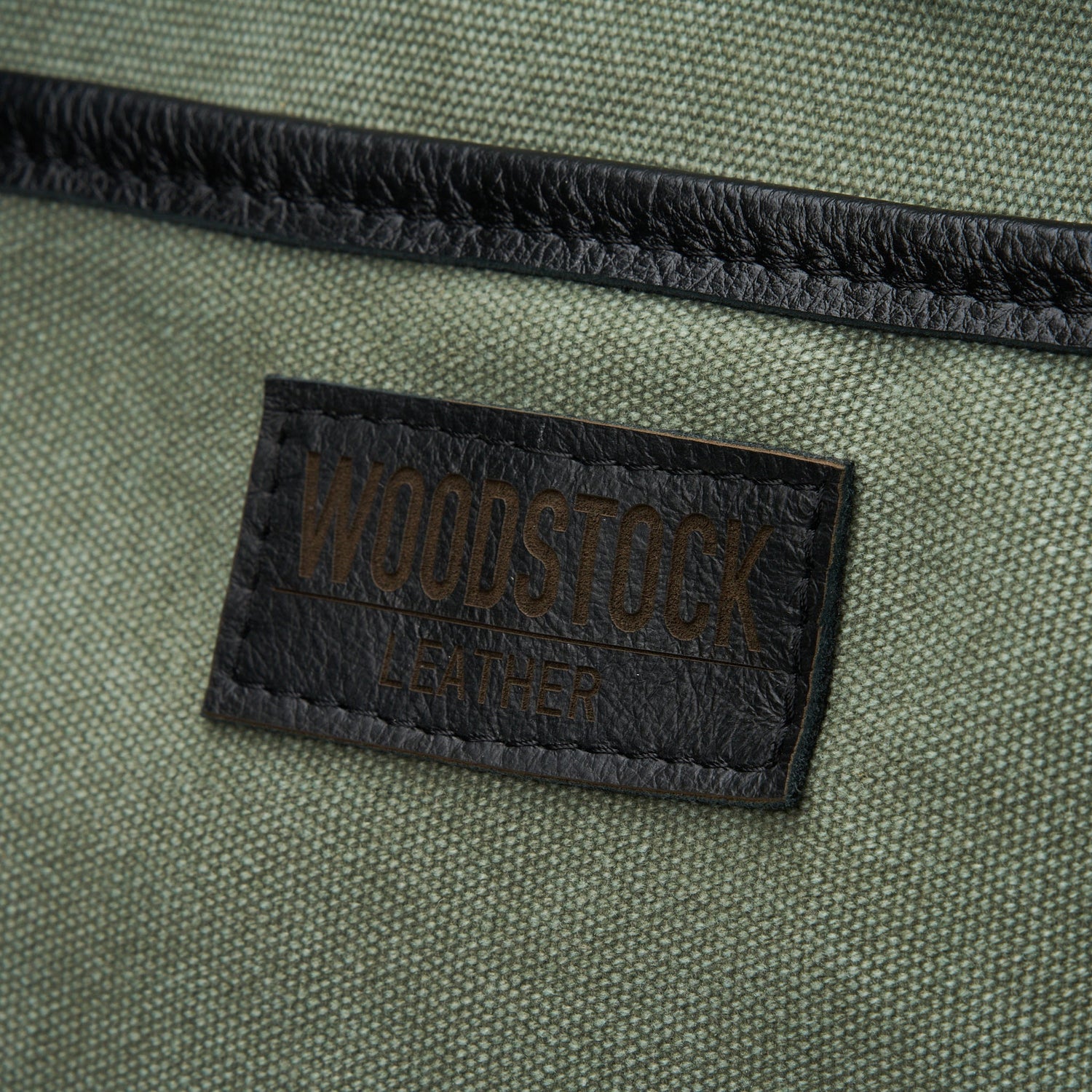 Bushveld Canvas &amp; Leather Two-Tone Weekender Bag - Woodstock Leather