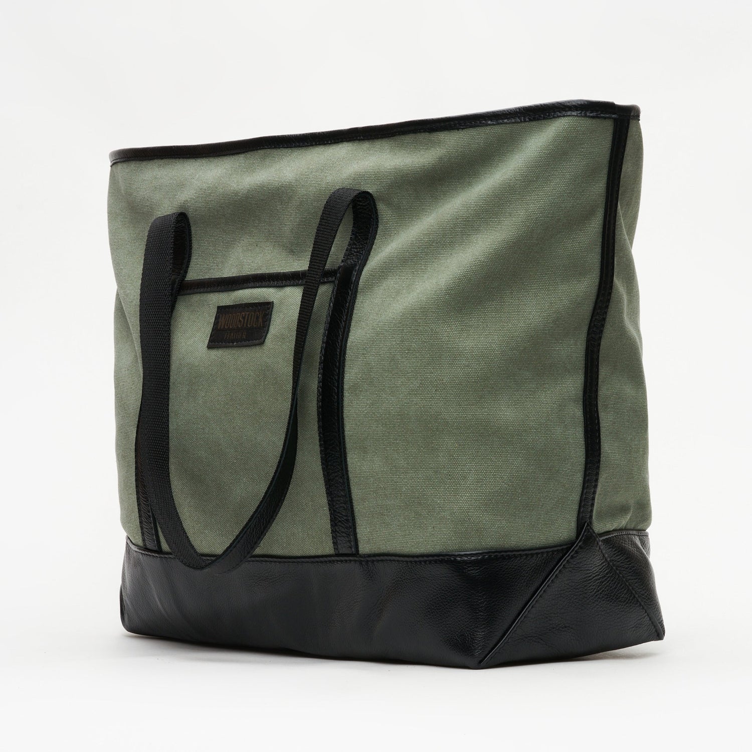 Bushveld Canvas &amp; Leather Two-Tone Weekender Bag - Woodstock Leather