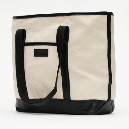 Bushveld Canvas &amp; Leather Two-Tone Weekender Bag - Woodstock Leather