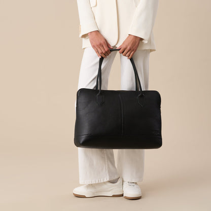Capri Laptop and Work Handbag - Woodstock Leather
