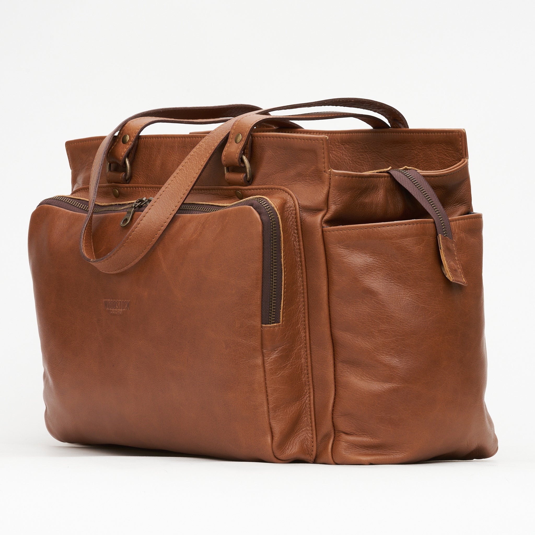 Charlotte Nappy Bag - Woodstock Leather