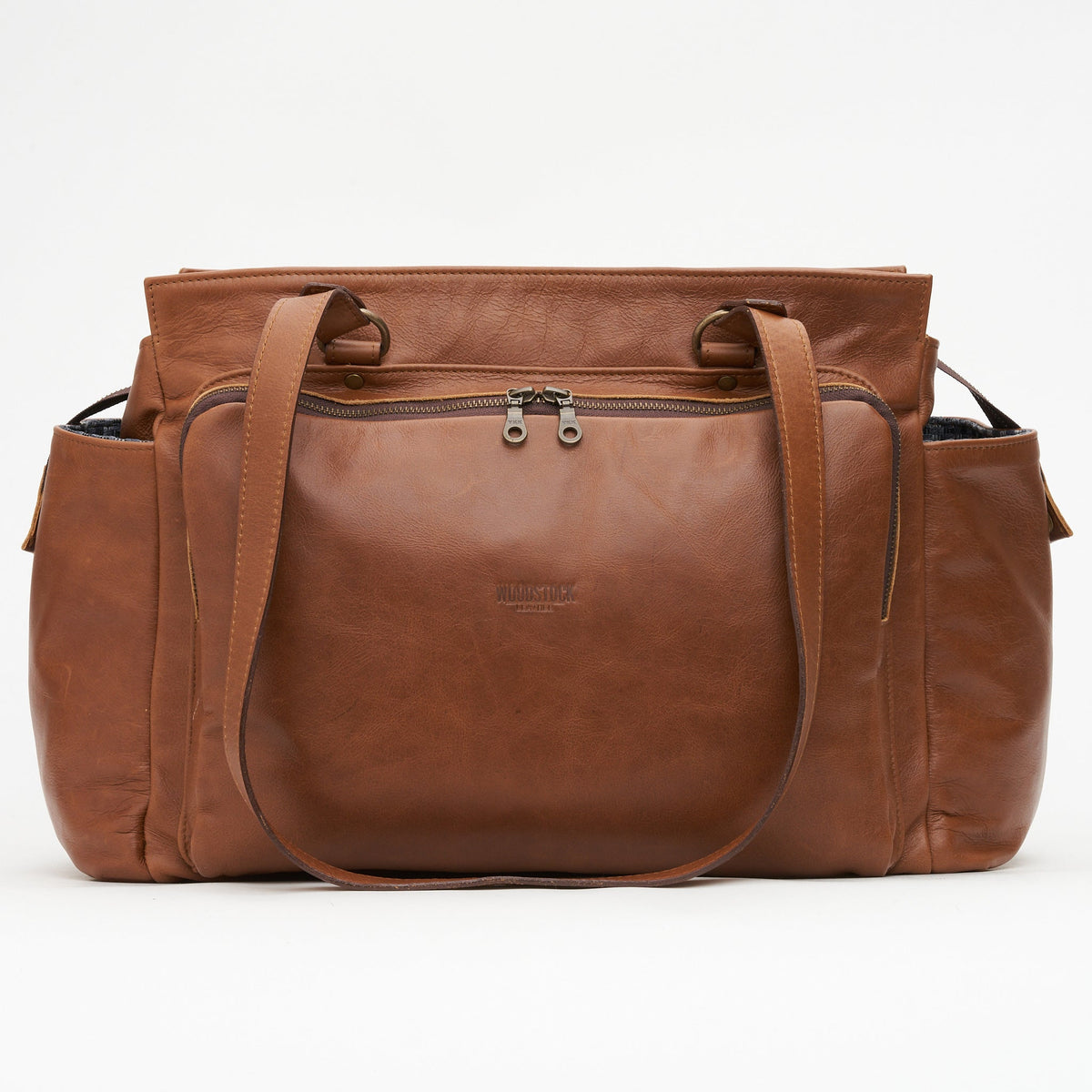 Charlotte Nappy Bag - Woodstock Leather