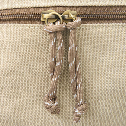 Dallas Two-tone Premium Canvas and Leather Weekend Bag - Woodstock Leather