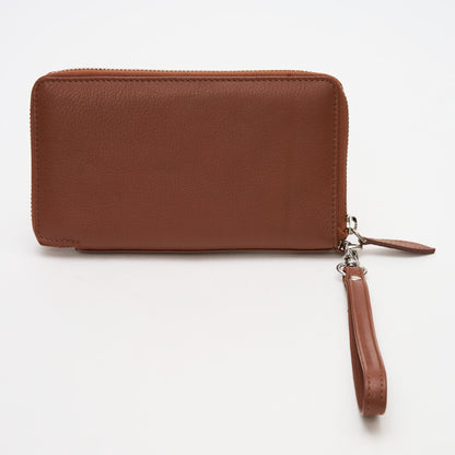 Elara Wallet and Cellphone Holder - Woodstock Leather